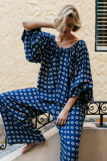 Zahra Pants ~ Indigo