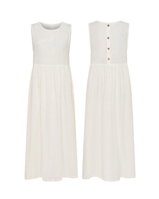Nadi Dress ~ White