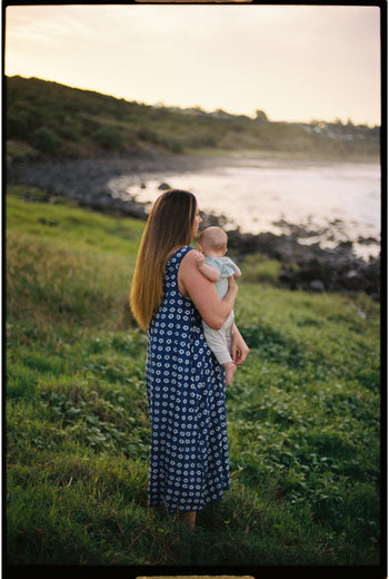 Sundress Midi ~ Indigo